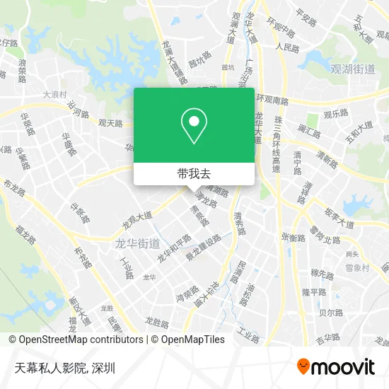 天幕私人影院地图