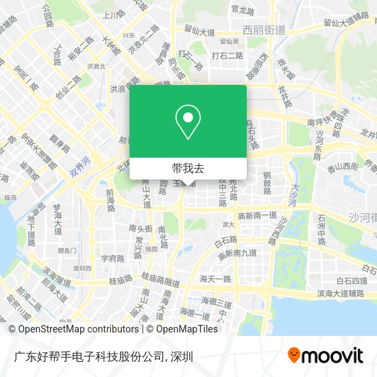 广东好帮手电子科技股份公司地图