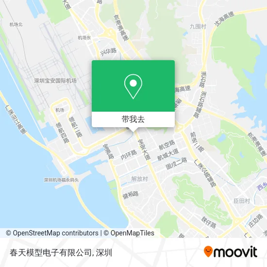 春天模型电子有限公司地图