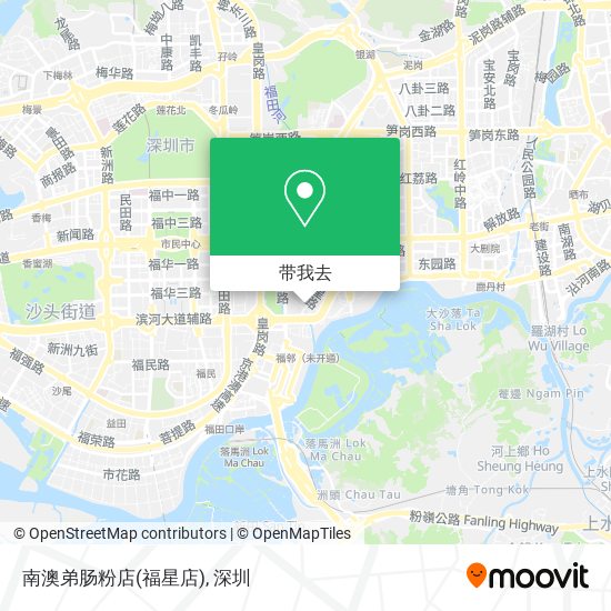 南澳弟肠粉店(福星店)地图