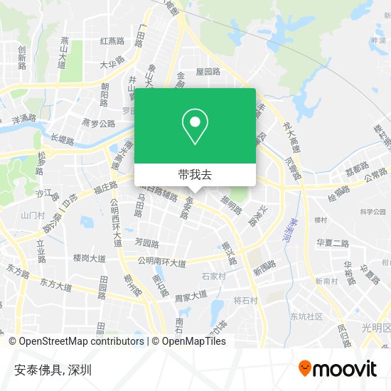 安泰佛具地图