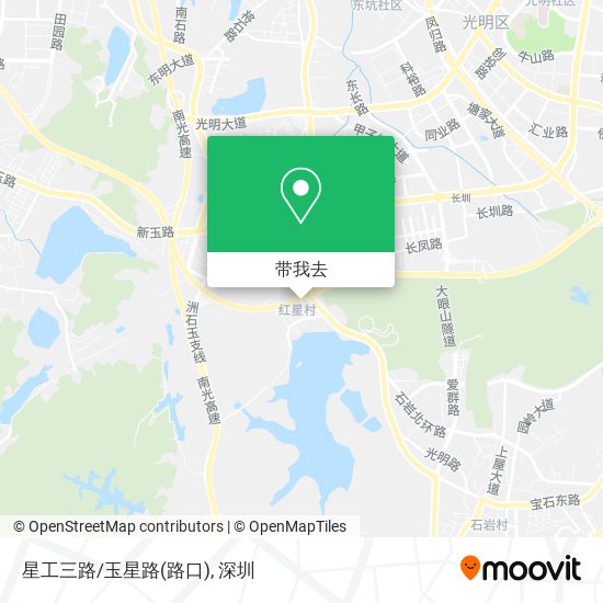 星工三路/玉星路(路口)地图