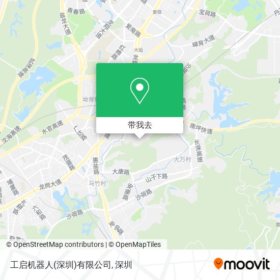 工启机器人(深圳)有限公司地图