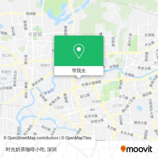 时光奶茶咖啡小吃地图