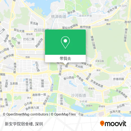新安学院宿舍楼地图