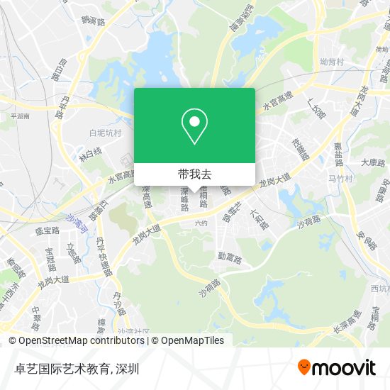 卓艺国际艺术教育地图