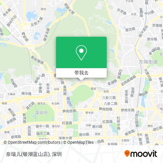 奈瑞儿(银湖蓝山店)地图