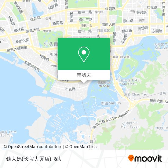 钱大妈(长宝大厦店)地图