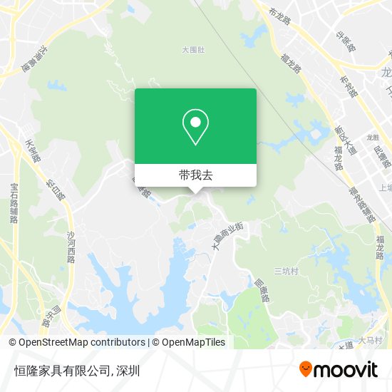 恒隆家具有限公司地图
