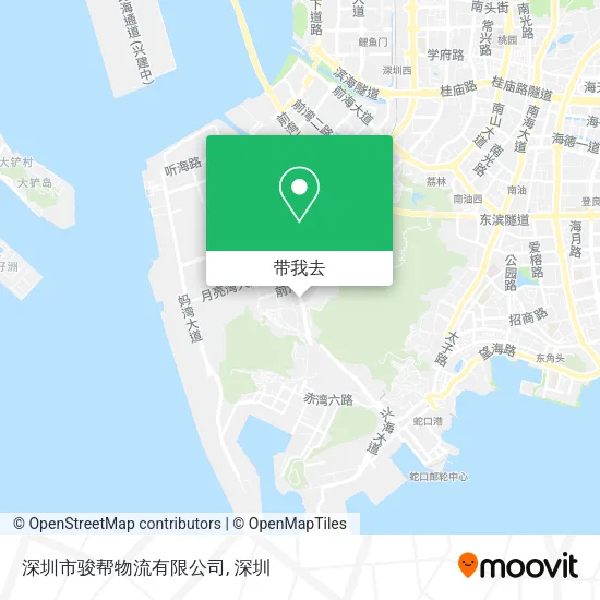 深圳市骏帮物流有限公司地图