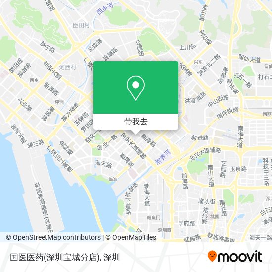国医医药(深圳宝城分店)地图
