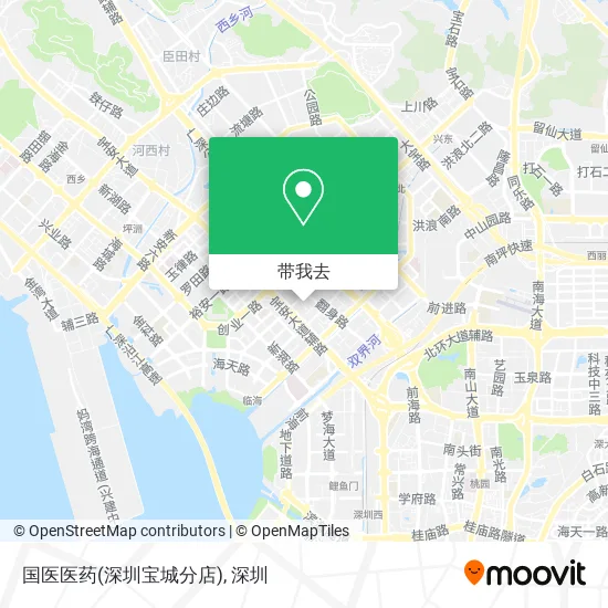 国医医药(深圳宝城分店)地图