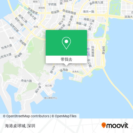 海港桌球城地图