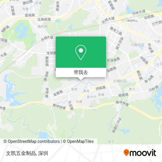 文凯五金制品地图