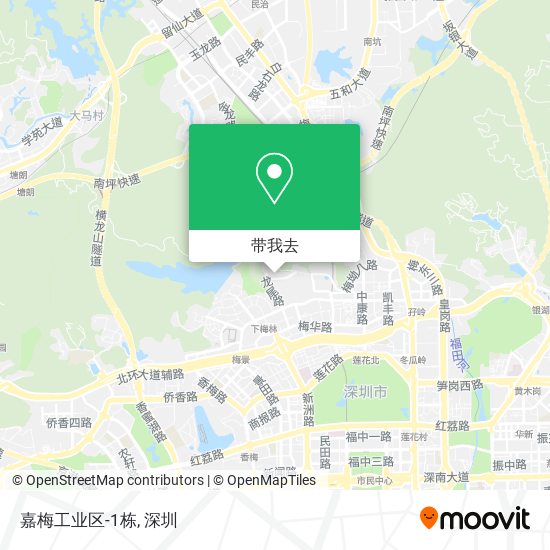 嘉梅工业区-1栋地图