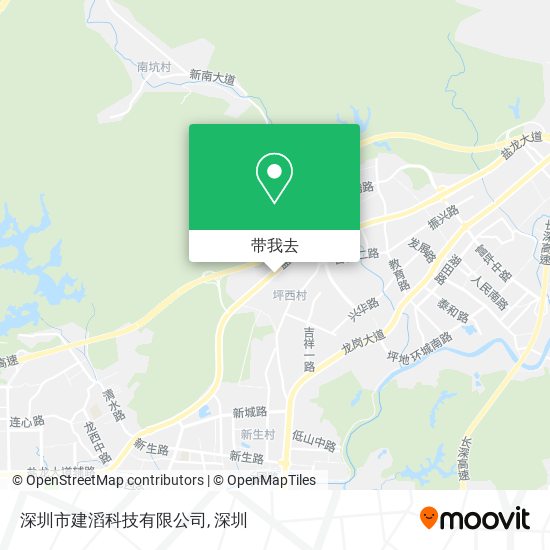 深圳市建滔科技有限公司地图
