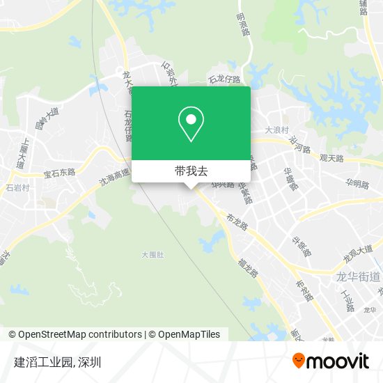 建滔工业园地图