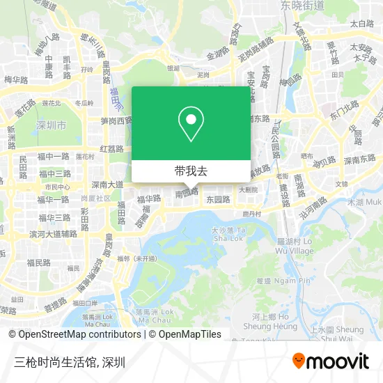 三枪时尚生活馆地图