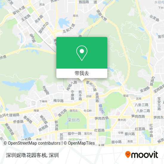 深圳妮噜花园客栈地图