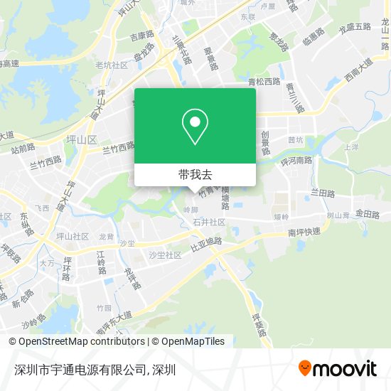 深圳市宇通电源有限公司地图