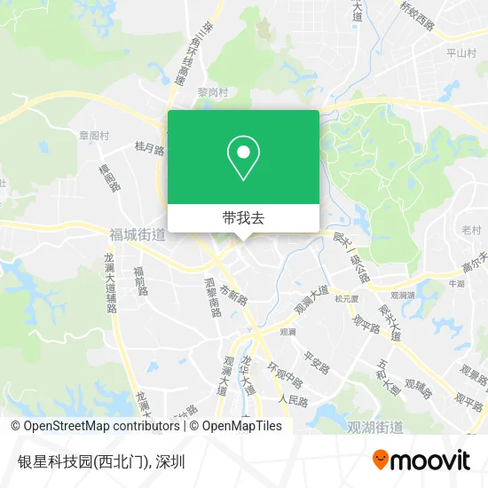 银星科技园(西北门)地图