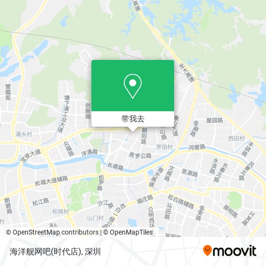 海洋舰网吧(时代店)地图