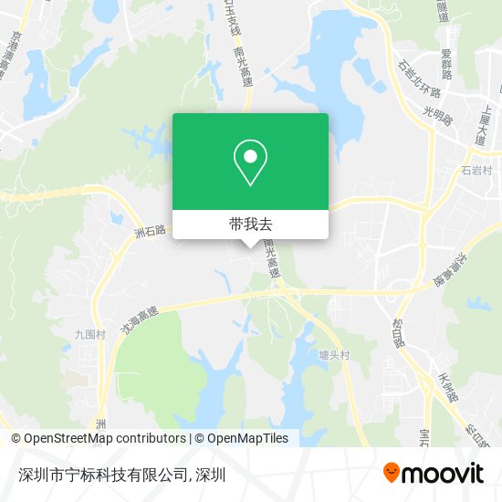 深圳市宁标科技有限公司地图