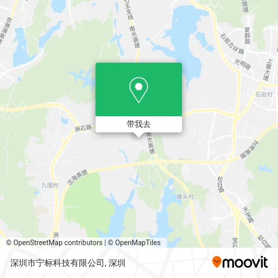 深圳市宁标科技有限公司地图