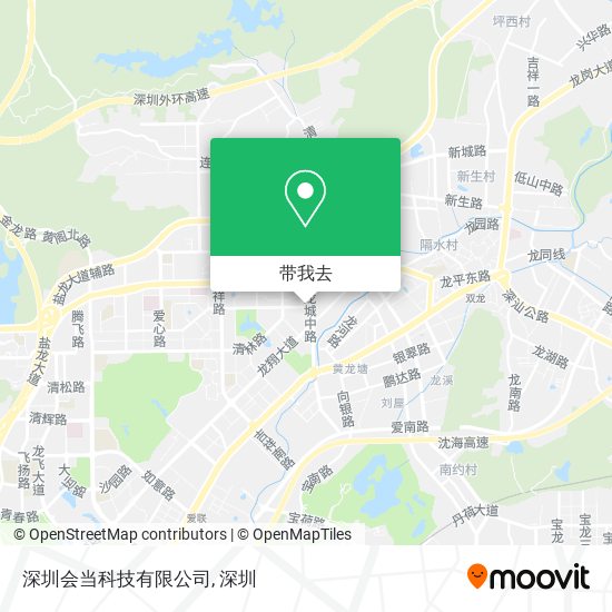 深圳会当科技有限公司地图