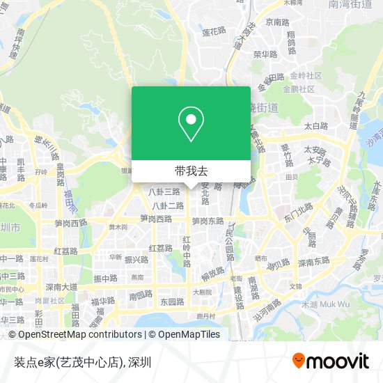 装点e家(艺茂中心店)地图