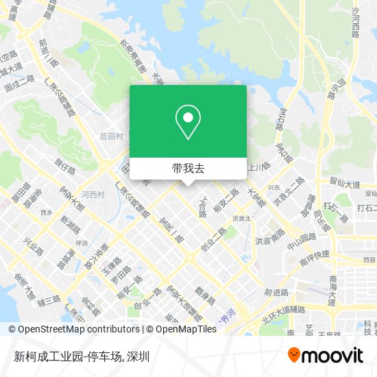 新柯成工业园-停车场地图