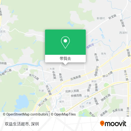 双益生活超市地图