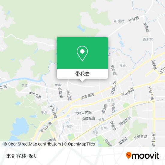 来哥客栈地图