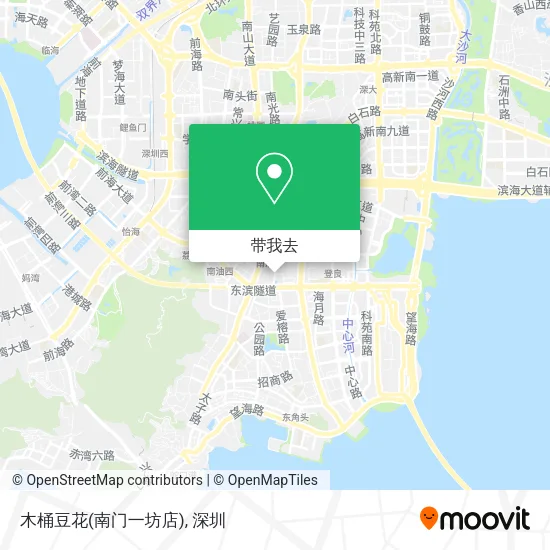 木桶豆花(南门一坊店)地图