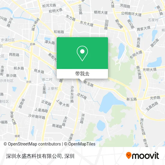 深圳永盛杰科技有限公司地图
