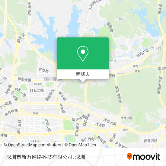 深圳市新万网络科技有限公司地图