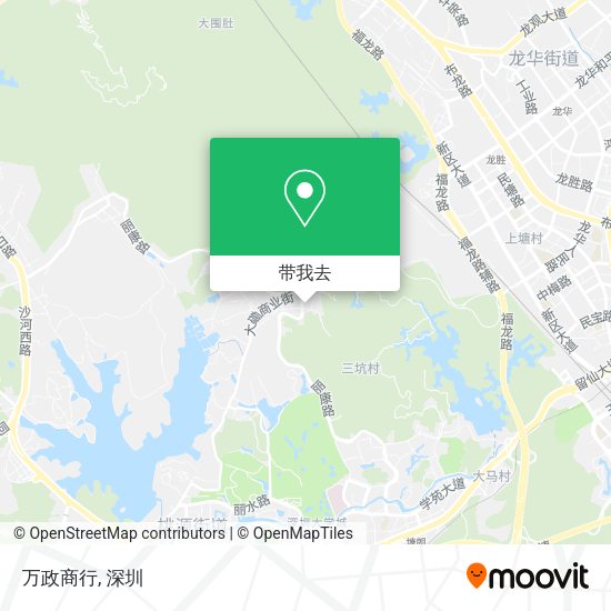 万政商行地图