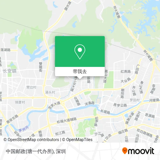 中国邮政(塘一代办所)地图