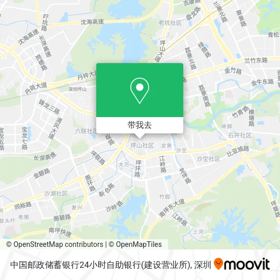 中国邮政储蓄银行24小时自助银行(建设营业所)地图