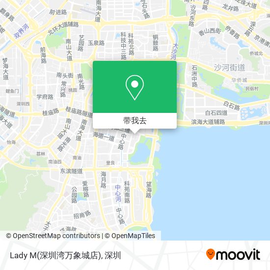 Lady M(深圳湾万象城店)地图