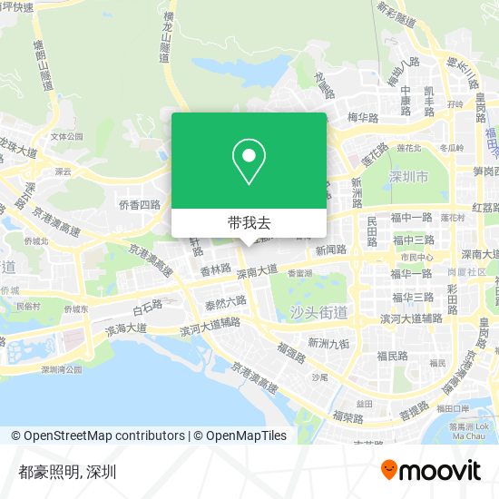 都豪照明地图