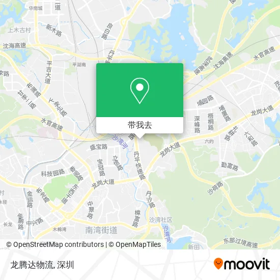 龙腾达物流地图