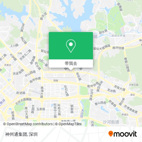 神州通集团地图