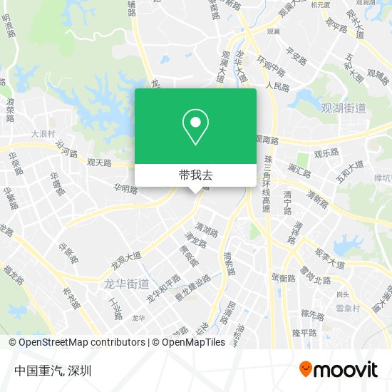 中国重汽地图