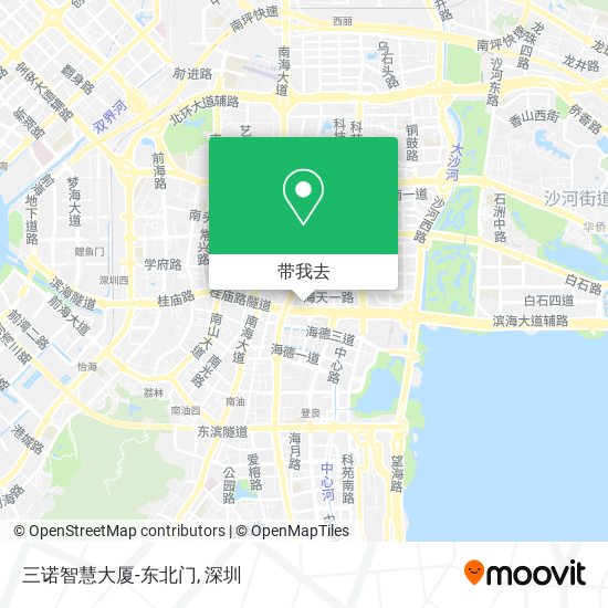 三诺智慧大厦-东北门地图