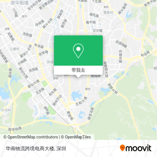 华南物流跨境电商大楼地图