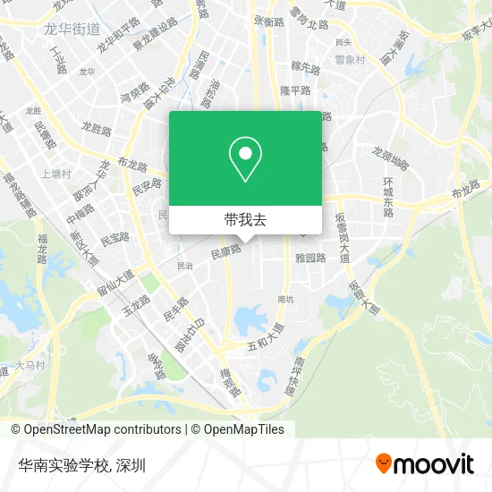华南实验学校地图