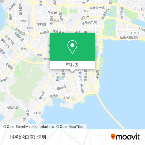 一指禅(蛇口店)地图