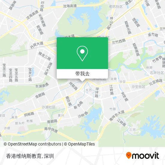 香港维纳斯教育地图