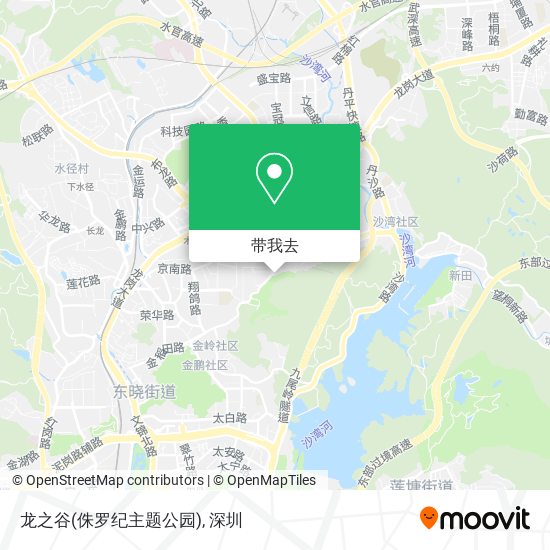 龙之谷(侏罗纪主题公园)地图